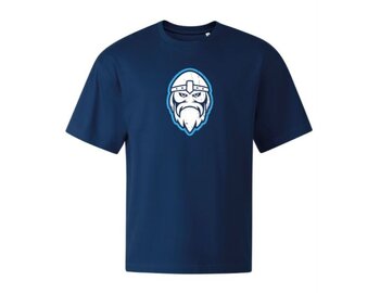 Válečník s modrým obrysem